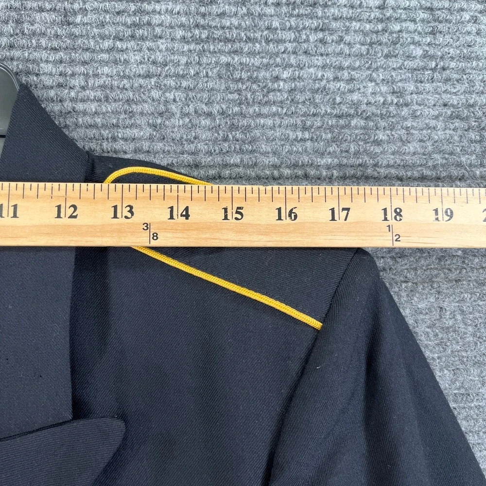 US Army Bremen-Bowdon Dress Uniform Jacket Men 38L Gold Buttons Blue Formal Coat